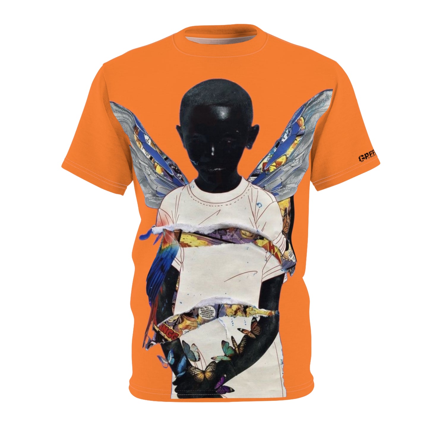 Butterflies Shirt (Orange)