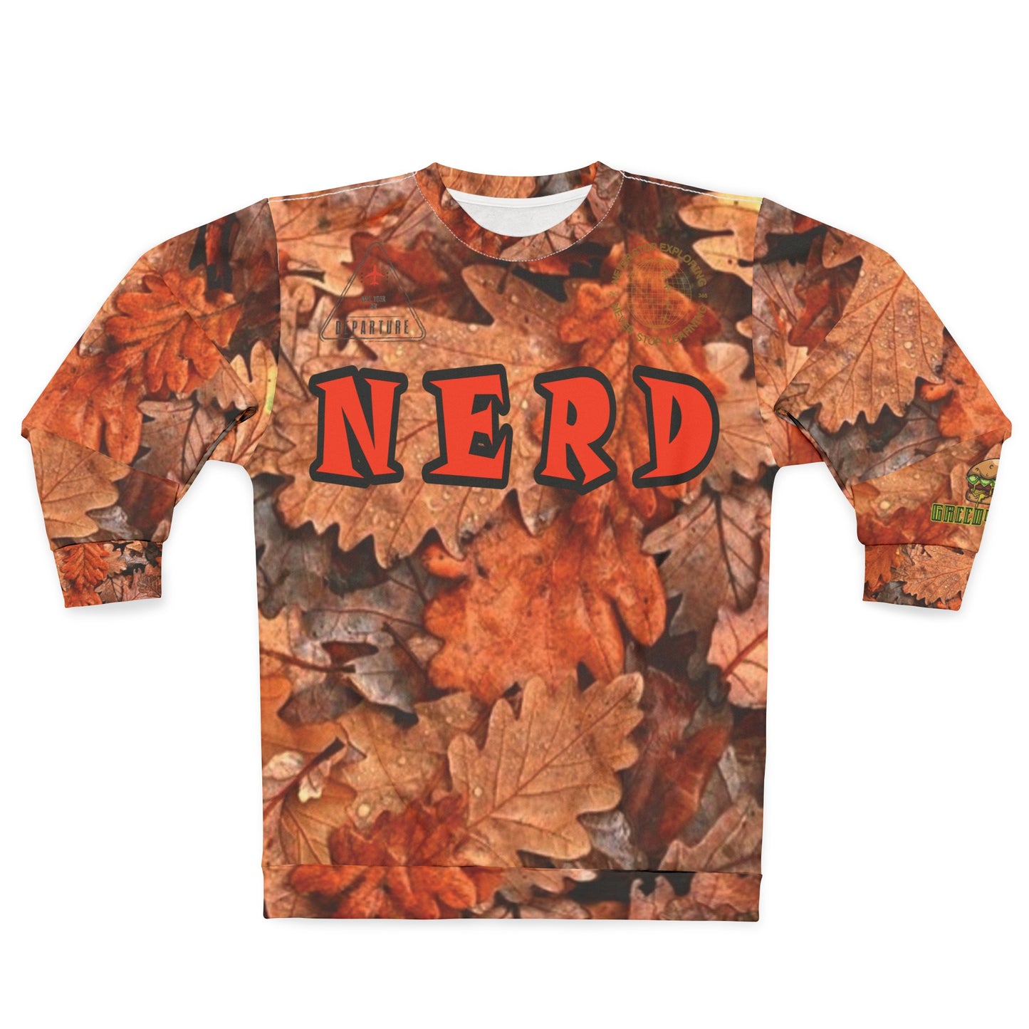 Nerd Maple Leaf Sweater (Unisex)