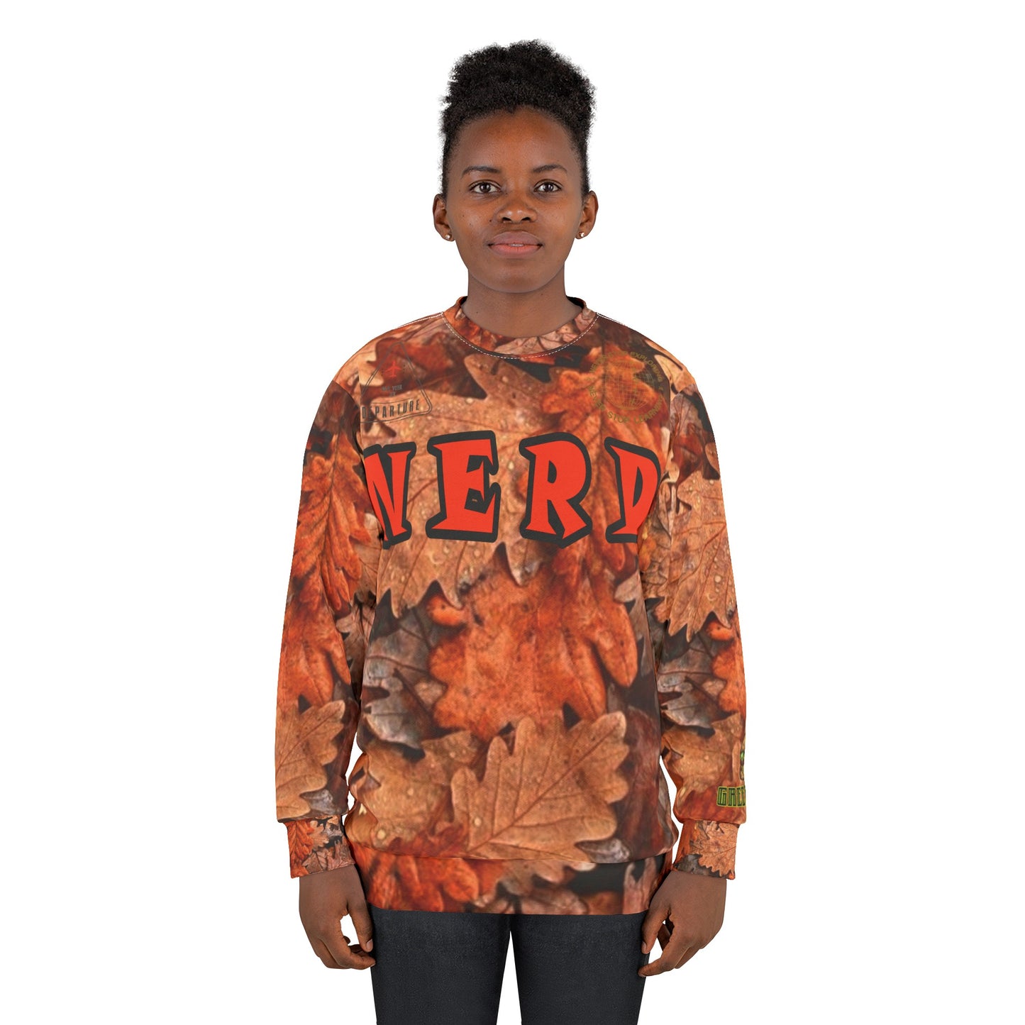 Nerd Maple Leaf Sweater (Unisex)