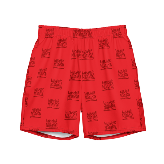 Hustler By Nature Shorts (Cherry)