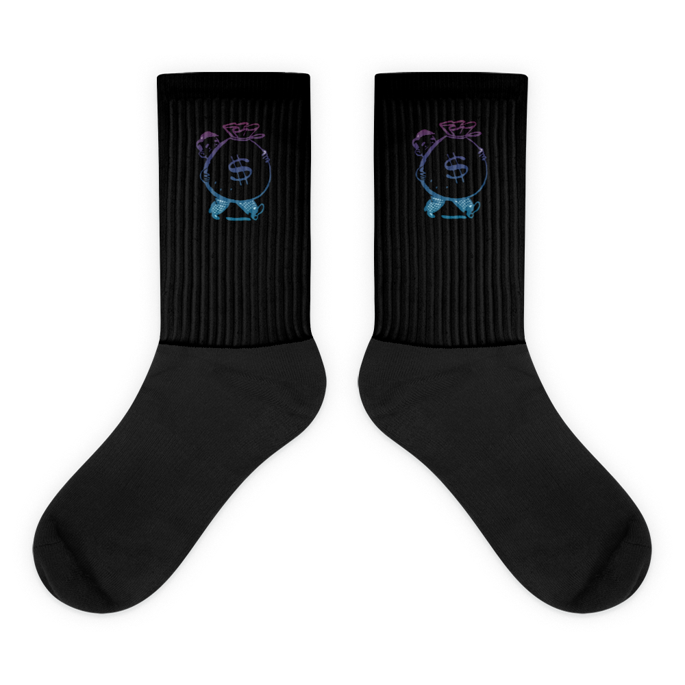 Iridescent Logo Socks