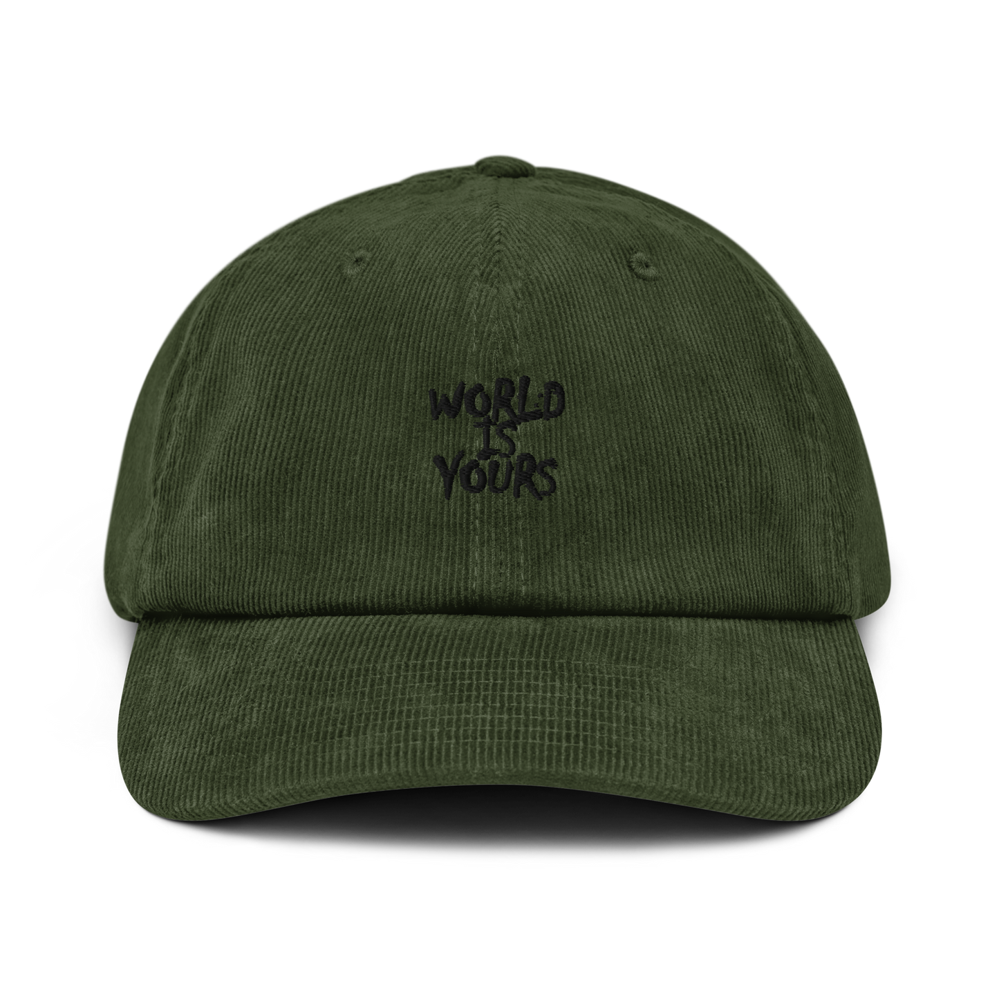 World Is Yours Corduroy Hat